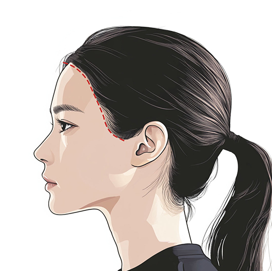 측면라인 디자인